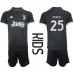 Tanie Strój piłkarski Juventus Adrien Rabiot #25 Koszulka Trzeciej dla dziecięce 2023-24 Krótkie Rękawy (+ szorty)